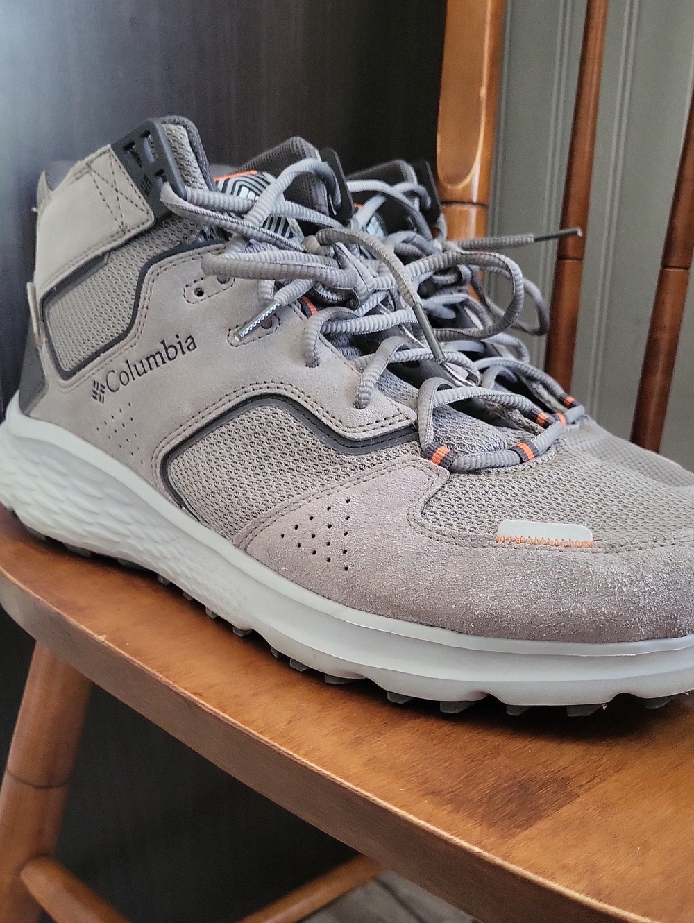 Columbia Benson Omni Max Omni Mid Suede Hiking Shoe Men Size 13 BI6892-008